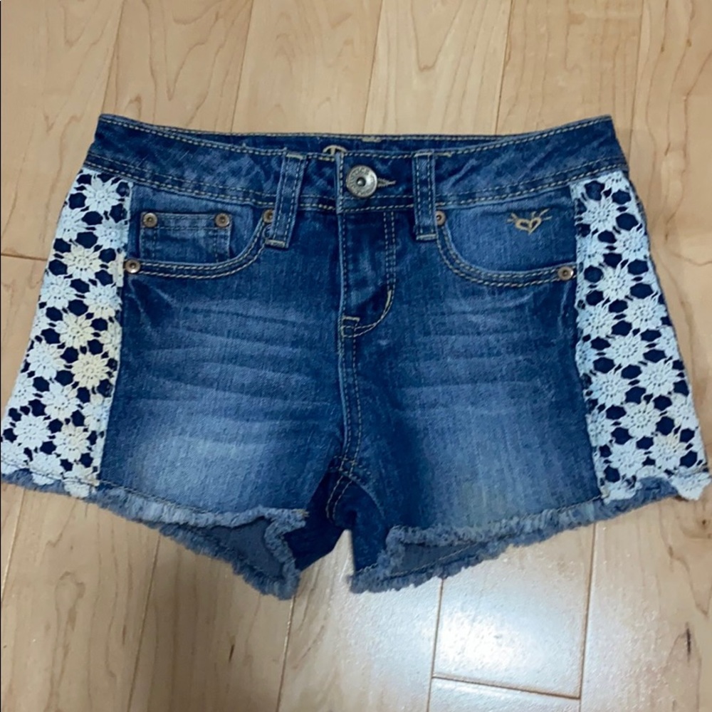 shorts with flowers